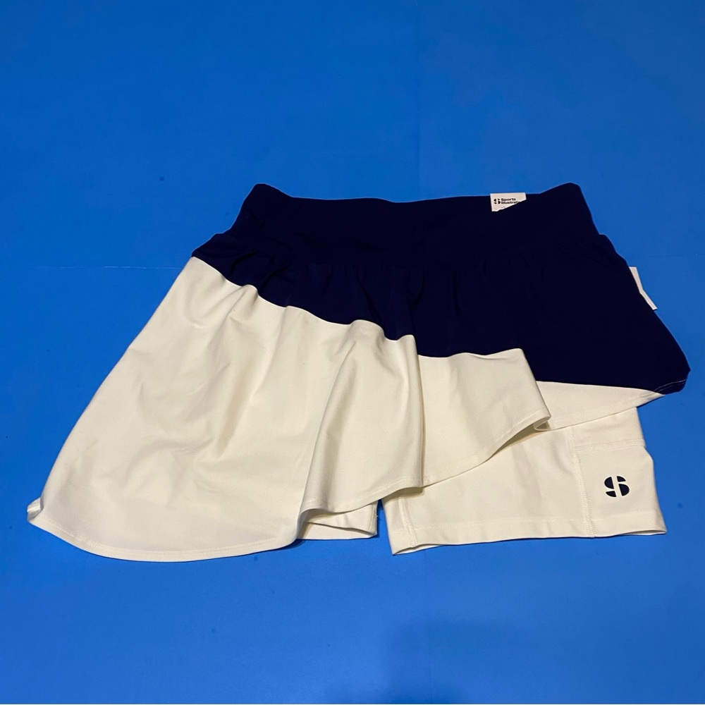 15. NWT! Sports Illustrated blue & white skirts size large - Picture 7 of 7